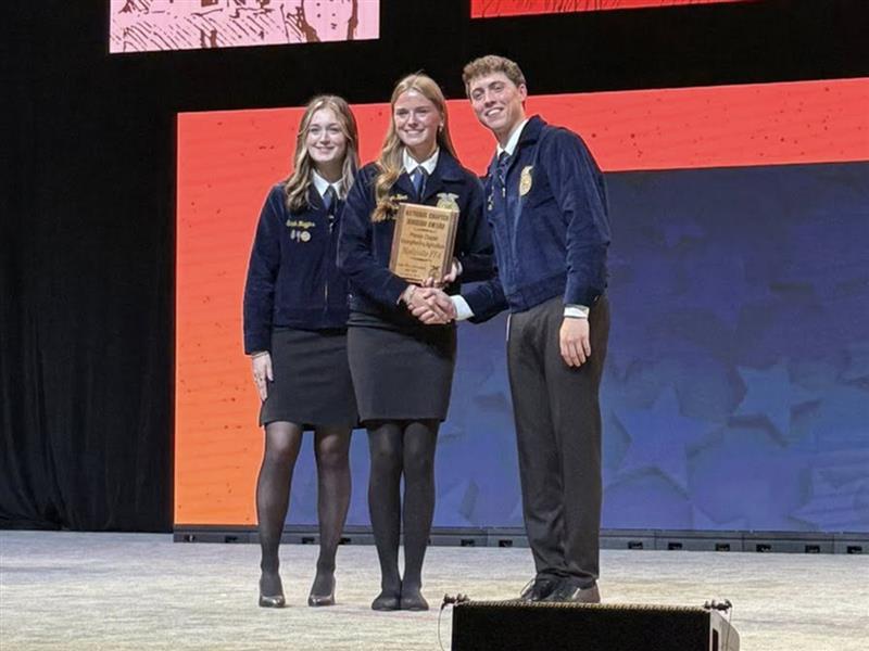 7-7-25 | FFA WINS CHAPTER DIVISION AWARD